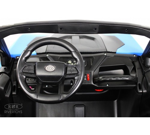 Детский электромобиль багги K555KK 4WD 24V синий
