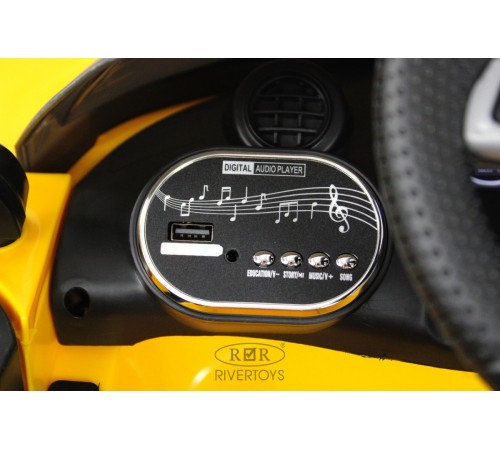 Детский электромобиль Ferrari  X009XX желтый