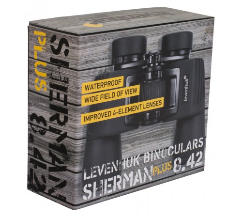 Бинокль Levenhuk Sherman PLUS 8x42