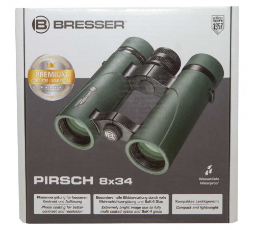 Бинокль Bresser Pirsch 8x34