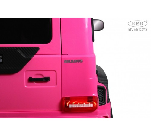 Детский двухместный электромобиль BRABUS MAXI Z888ZZ розовый