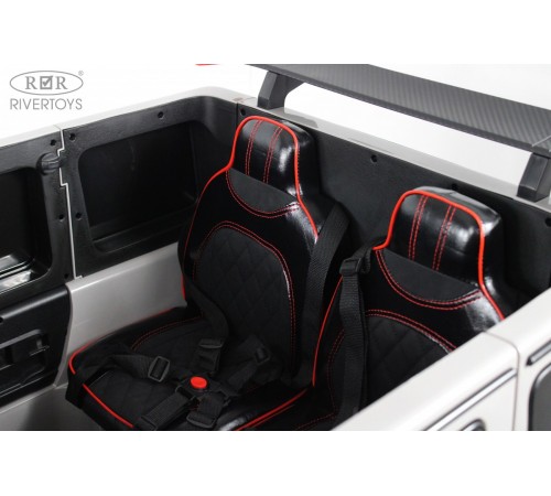 Детский двухместный электромобиль BRABUS MAXI Z888ZZ серый