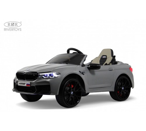 Детский электромобиль BMW M5 Competition (A555MP) серый