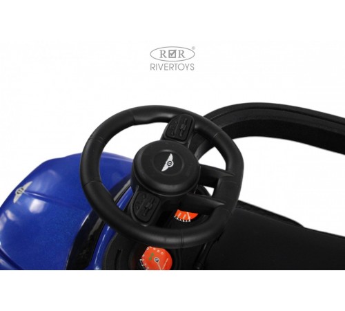 Детский толокар-каталка с козырьком Bentley Z005ZZ-TP синий