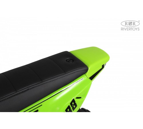 Детский электромотоцикл E777KX зеленый