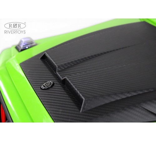 Детский двухместный электромобиль BRABUS MAXI Z888ZZ зеленый