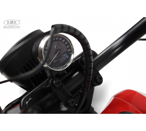 Детский электромотоцикл BMW R18 (A777AA-NEW) красный