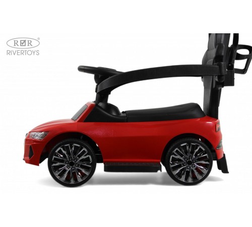 Детский толокар-каталка с козырьком AUDI Z005ZZ-AP красный