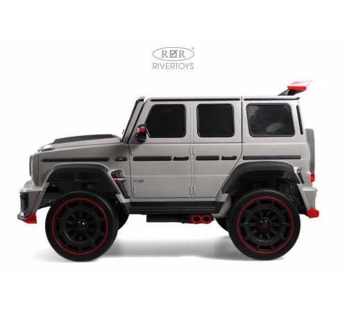 Детский двухместный электромобиль BRABUS MAXI Z888ZZ серый
