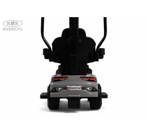 Детский толокар-каталка с козырьком AUDI Z005ZZ-AP серый