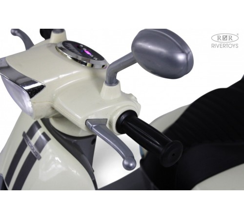 Детский электромотоцикл Z222ZZ-M серый