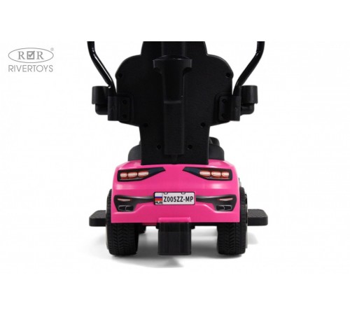 Детский толокар-каталка с козырьком Merc Z005ZZ-MP розовый