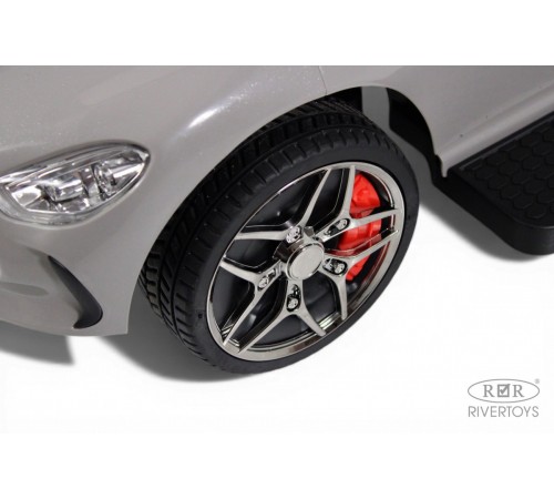 Детский толокар-каталка с козырьком Merc Z005ZZ-MP серый