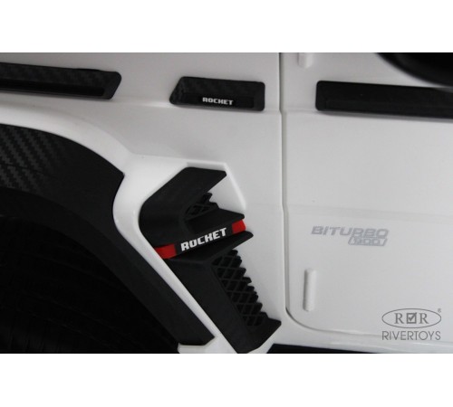 Детский двухместный электромобиль BRABUS MAXI Z888ZZ белый