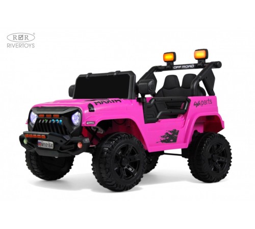 Детский электромобиль Джип MINI М101БХ розовый