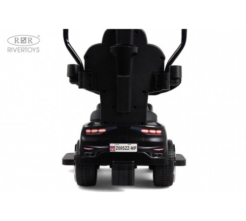 Детский толокар-каталка с козырьком Merc Z005ZZ-MP черный