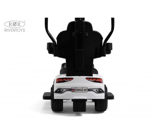 Детский толокар-каталка с козырьком AUDI Z005ZZ-AP белый