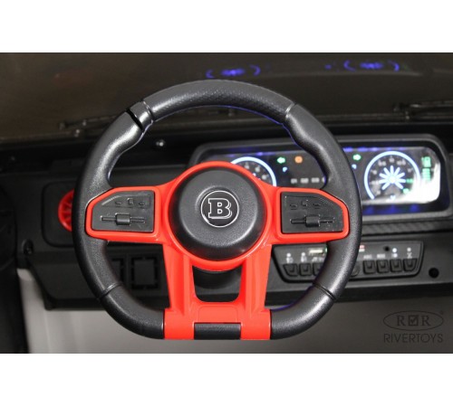 Детский двухместный электромобиль BRABUS MAXI Z888ZZ черный