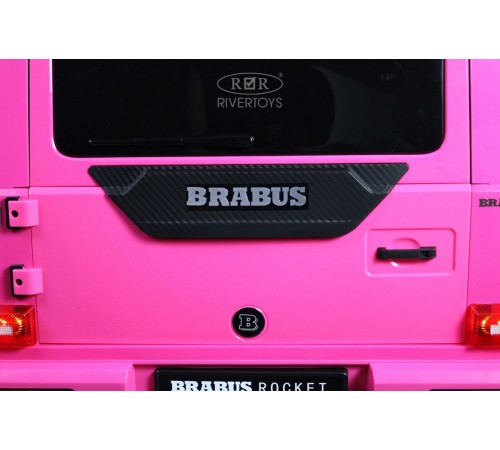 Детский двухместный электромобиль BRABUS MAXI Z888ZZ розовый