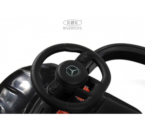 Детский толокар-каталка с козырьком Merc Z005ZZ-MP черный