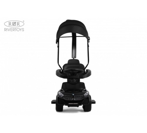 Детский толокар-каталка с козырьком BMW Z005ZZ-BP черный