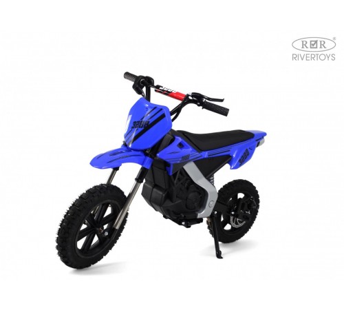 Детский электромотоцикл E777KX синий