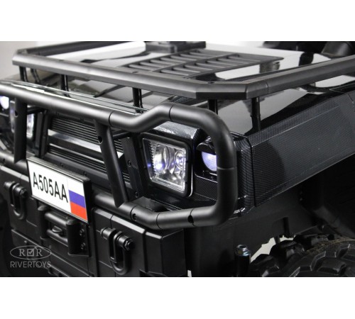 Детский электромобиль A505AA-LUX черный карбон