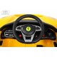 Детский электромобиль Ferrari  X009XX желтый