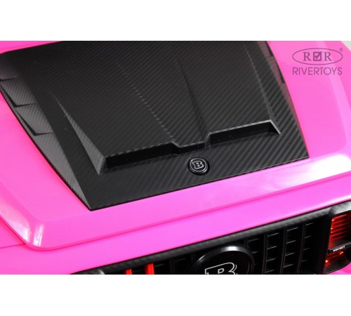 Детский двухместный электромобиль BRABUS MAXI Z888ZZ розовый