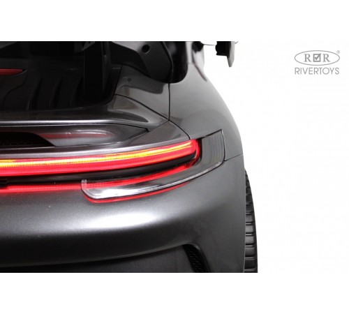 Детский электромобиль Porsche 911 GT3 (Y911YY) серый глянец
