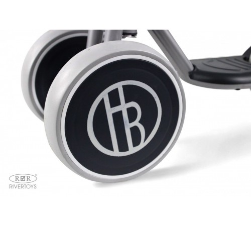 Детский беговел HB-999 серый