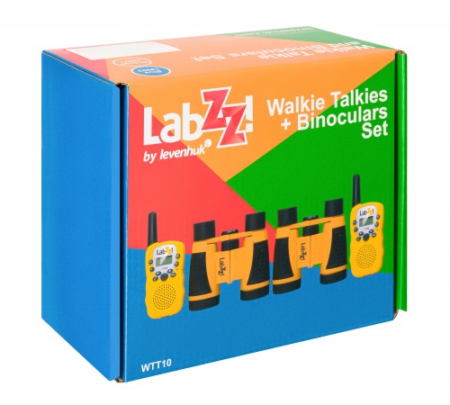 Комплект раций и биноклей Levenhuk LabZZ WTT10