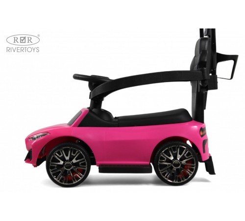 Детский толокар-каталка с козырьком BMW Z005ZZ-BP розовый