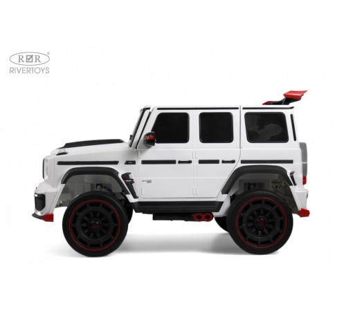 Детский двухместный электромобиль BRABUS MAXI Z888ZZ белый