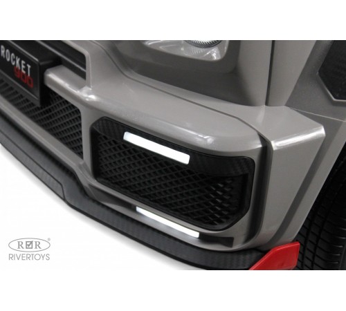 Детский двухместный электромобиль BRABUS MAXI Z888ZZ серый