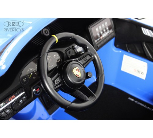 Детский электромобиль Porsche 911 GT3 (Y911YY) синий глянец
