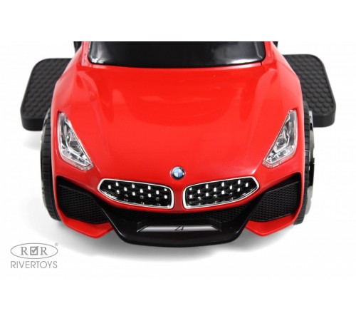 Детский толокар-каталка с козырьком BMW Z005ZZ-BP красный