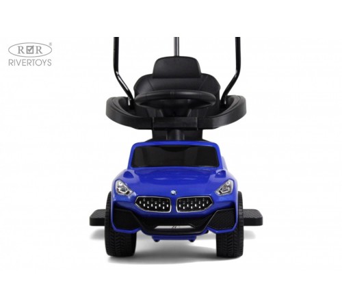 Детский толокар-каталка с козырьком BMW Z005ZZ-BP синий