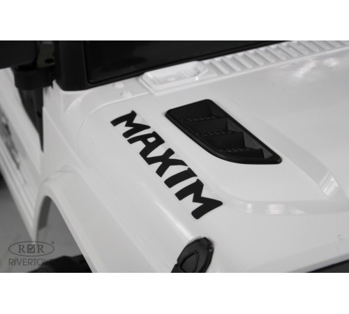 Детский электромобиль Джип MINI М101БХ белый