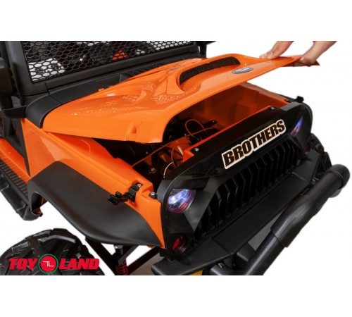 Джип Jeep 12V 4х4 JC666 Оранжевый