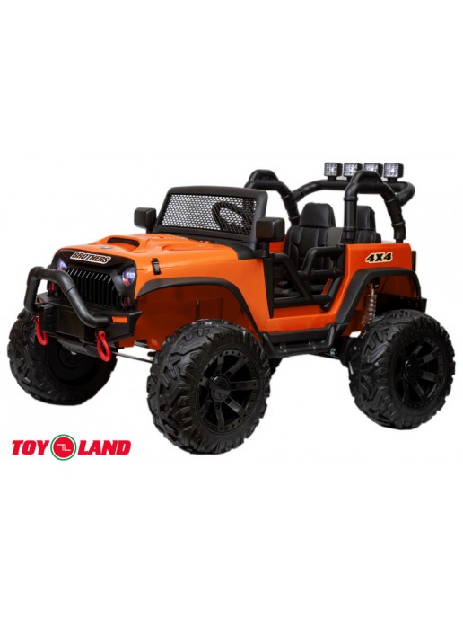 Джип Jeep 12V 4х4 JC666 Оранжевый