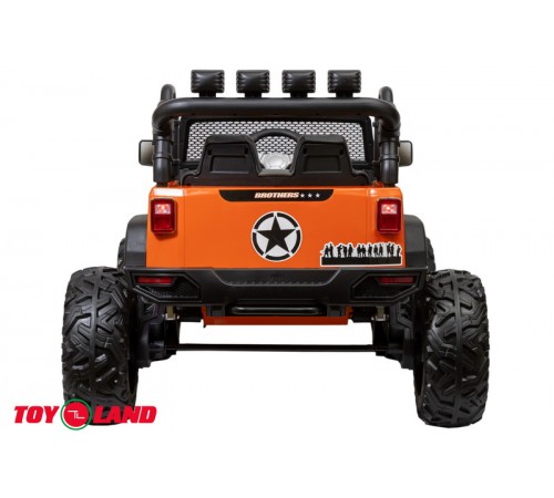 Джип Jeep 12V 4х4 JC666 Оранжевый