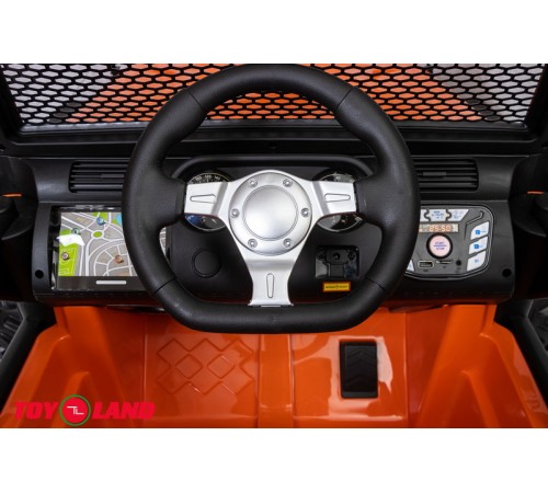 Джип Jeep 12V 4х4 JC666 Оранжевый