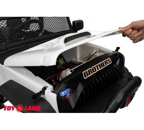 Джип Jeep 12V 4х4 JC666 Белый