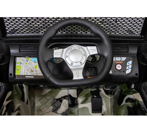 Джип Jeep 24V JC666 Хаки зеленый краска