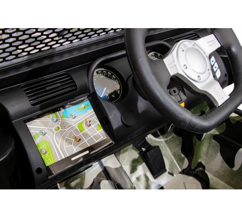 Джип Jeep 24V JC666 Хаки зеленый краска