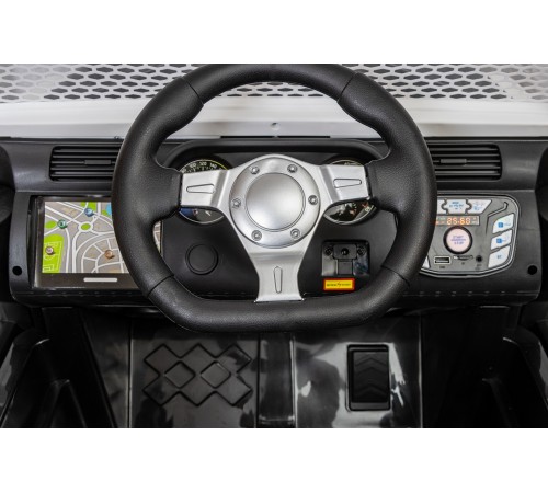 Джип Jeep 24V JC666 Черный Police