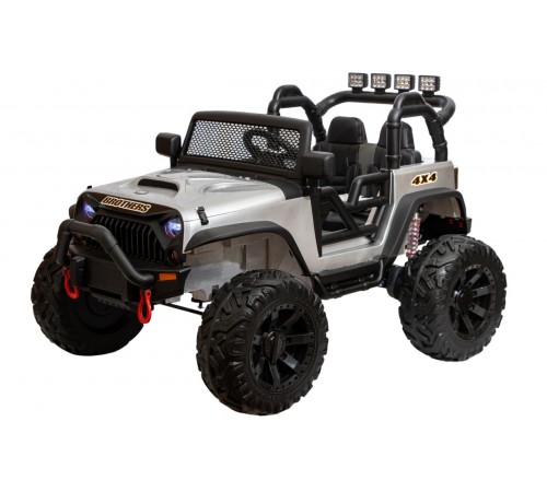 Джип Jeep 24V JC666 Серебро краска