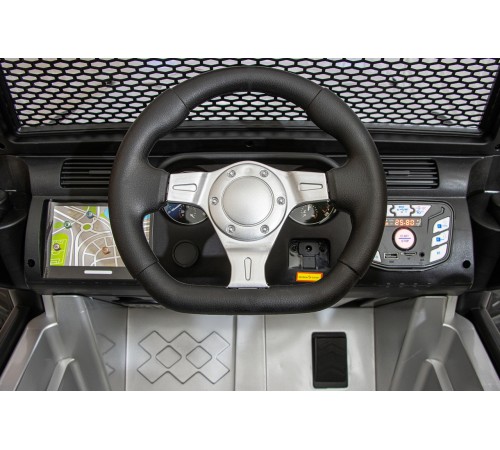 Джип Jeep 24V JC666 Серебро краска