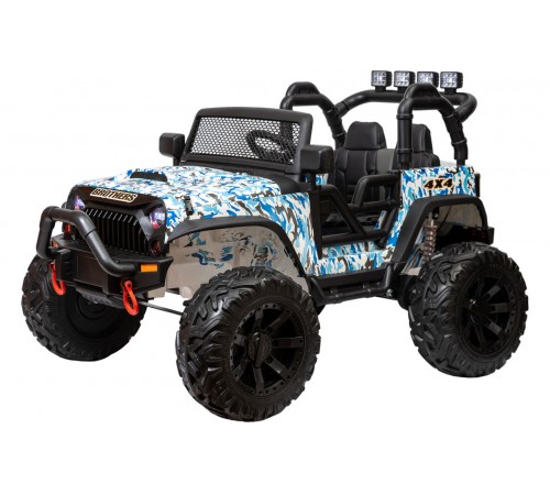 Джип Jeep 24V JC666 Хаки синий краска